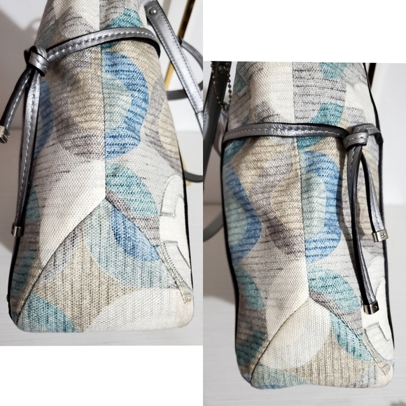 RARE Coach Blue Silver Crossbody or Shoulder Bag - Picture 10 of 17